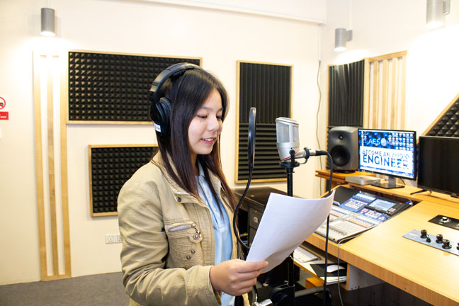 AES Myanmar Voice Over Class