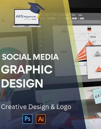 AES Myanmar Social Media Graphic Design Online